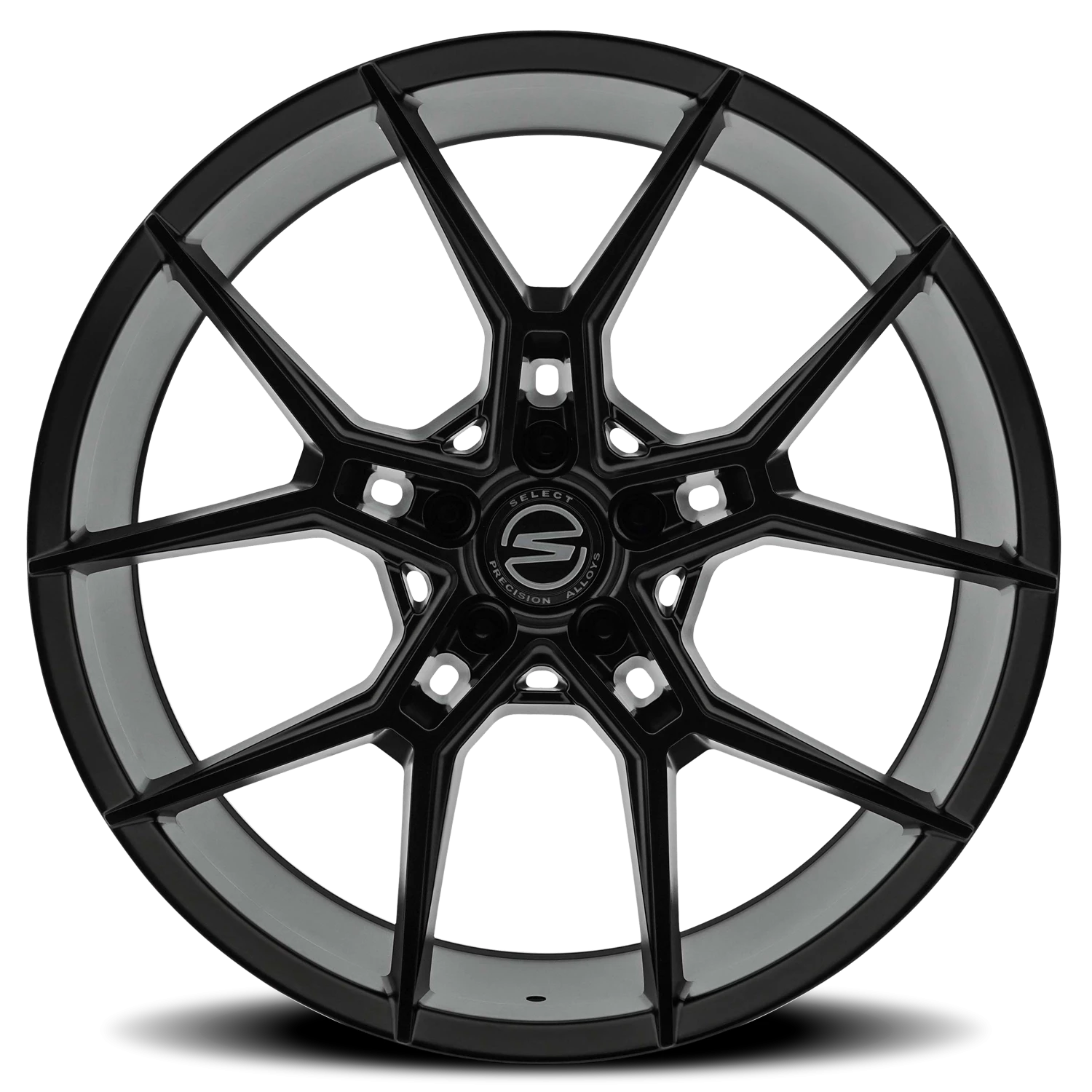 Select Precision Alloys Alpine 20x10.5" 5x114.3mm 72.69mm CB +38mm Satin Black