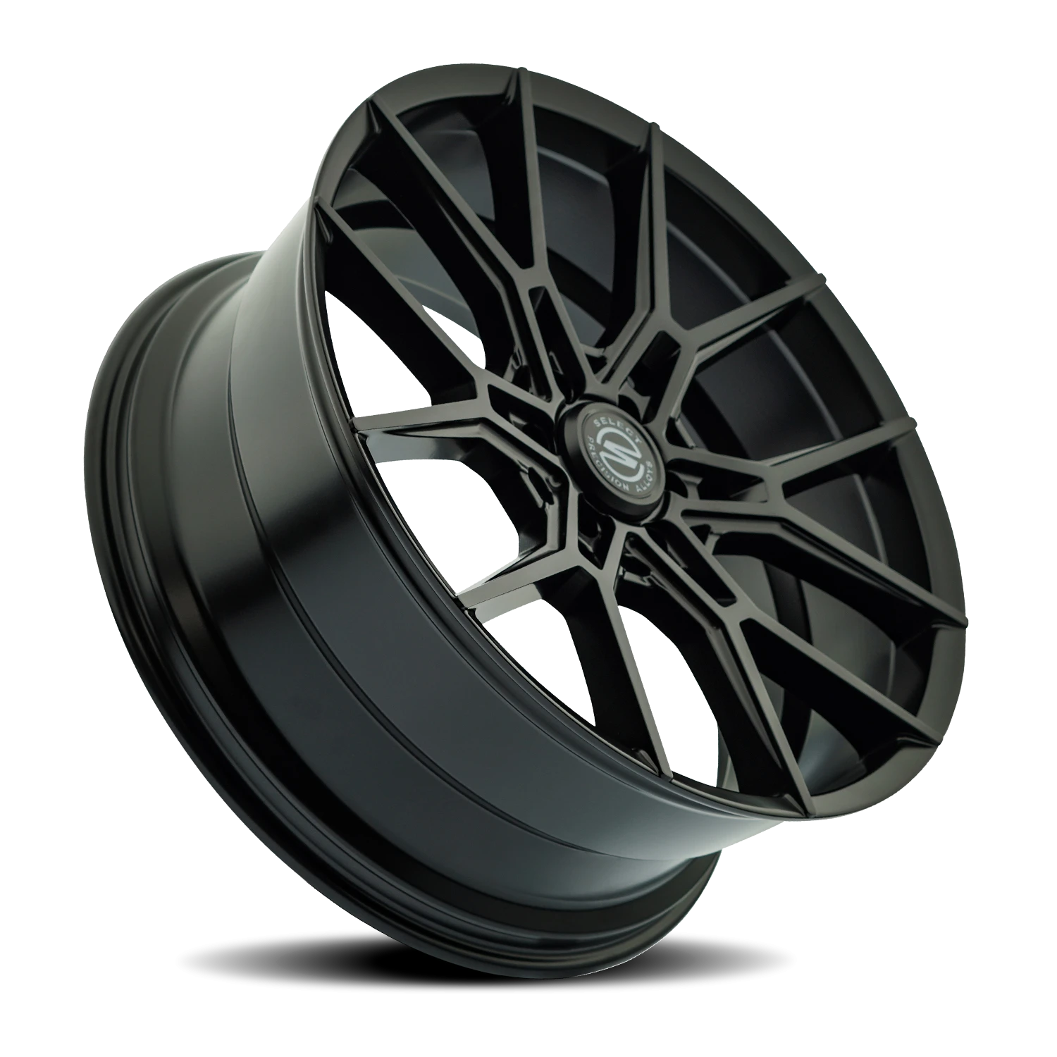Select Precision Alloys Alpine 24x10" 6x135mm 87.12mm CB +30mm Satin Black