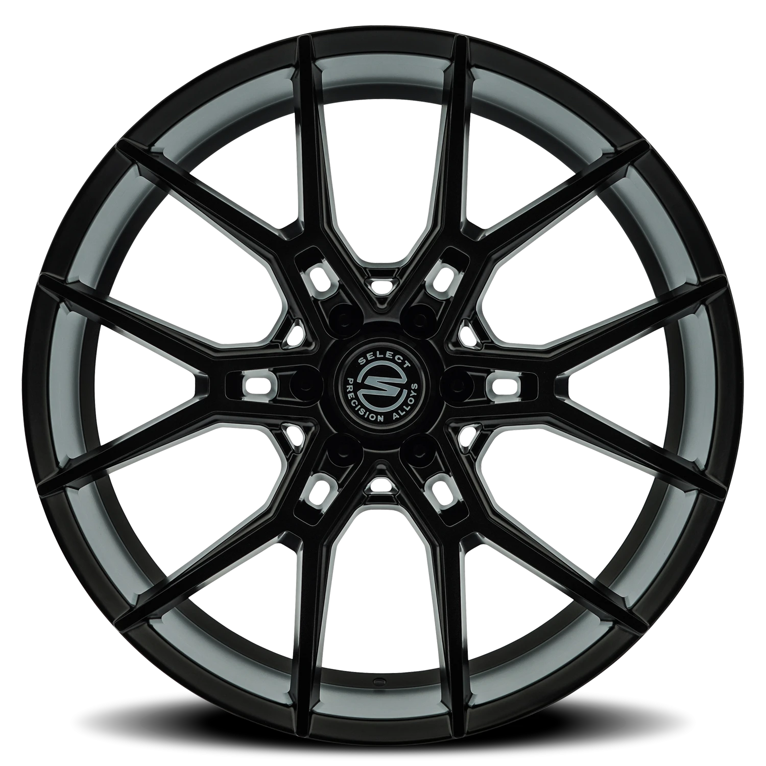 Select Precision Alloys Alpine 22x10" 6x135mm 87.12mm CB +30mm Satin Black