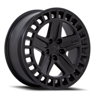 Black Rhino Alston 18x8.5" 5x127mm 71.5mm CB +25mm Matte Black