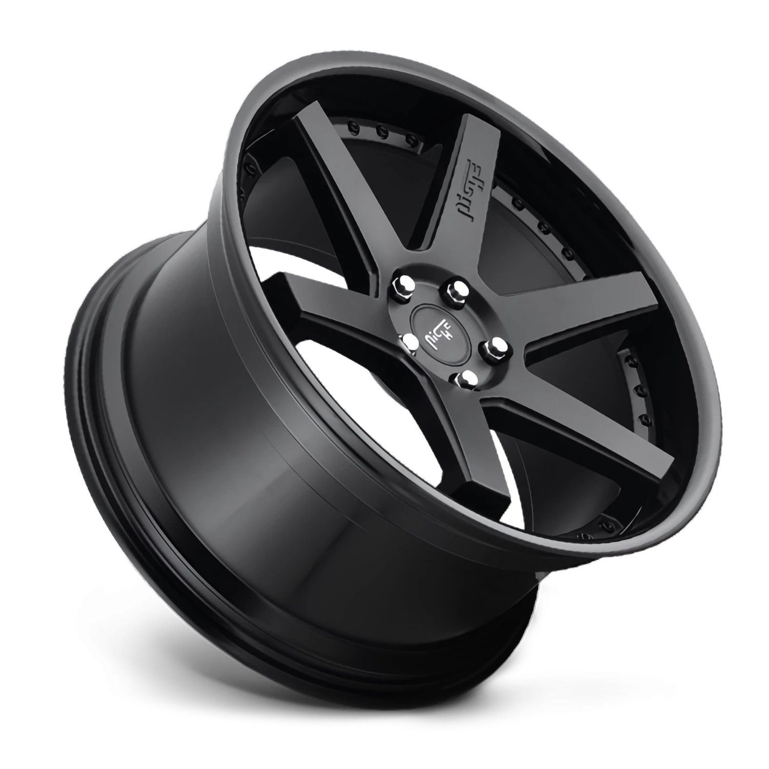 Niche Altair 20x10.5" 5x115mm 71.7mm CB +20mm Gloss Black Matte Black