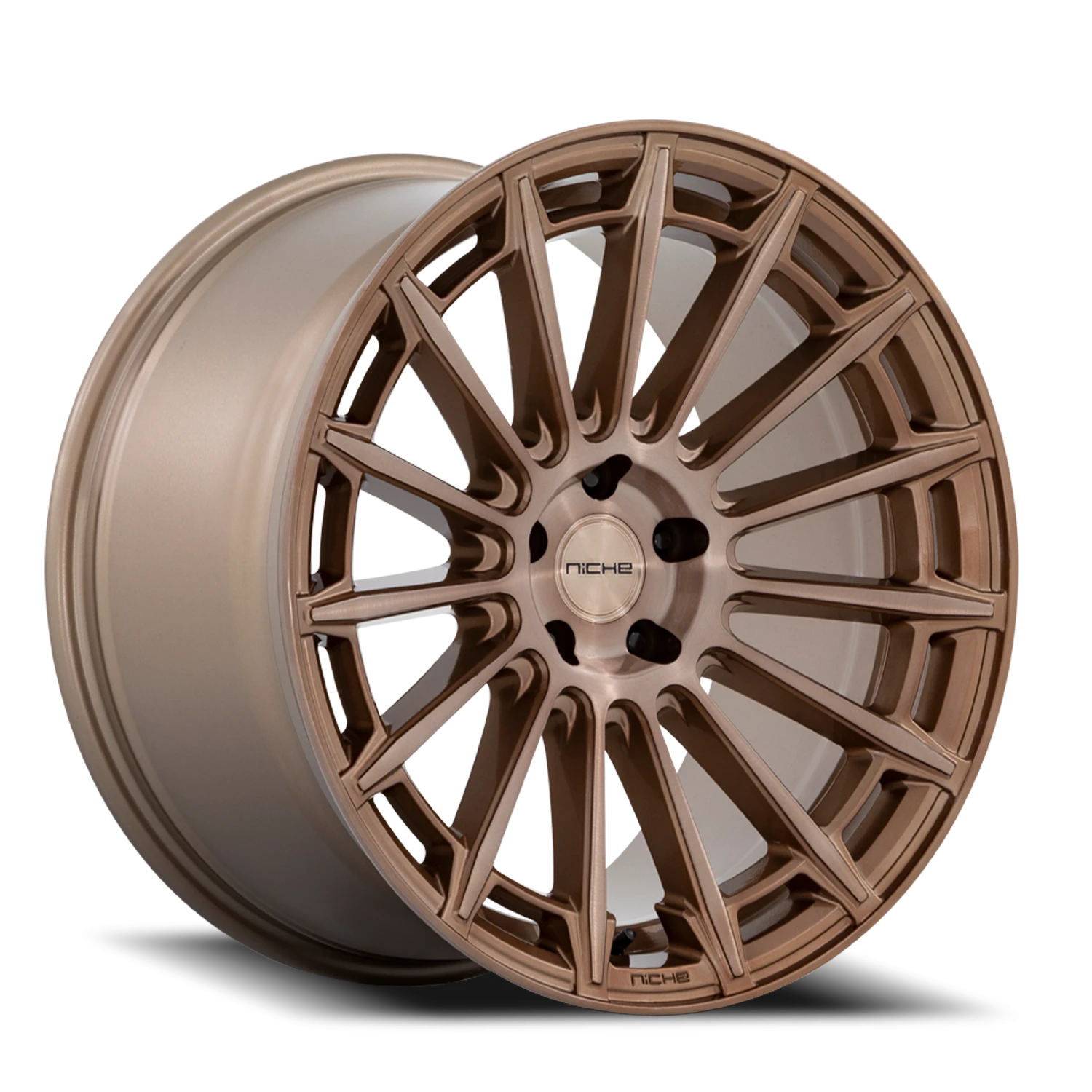 Niche Amalfi 20x10.5" 5x114.3mm 72.56mm CB +20mm Platinum Bronze