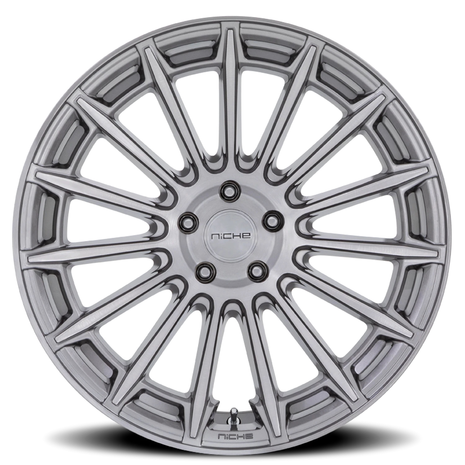 Niche Amalfi 20x10.5" 5x120mm 72.56mm CB +35mm Platinum