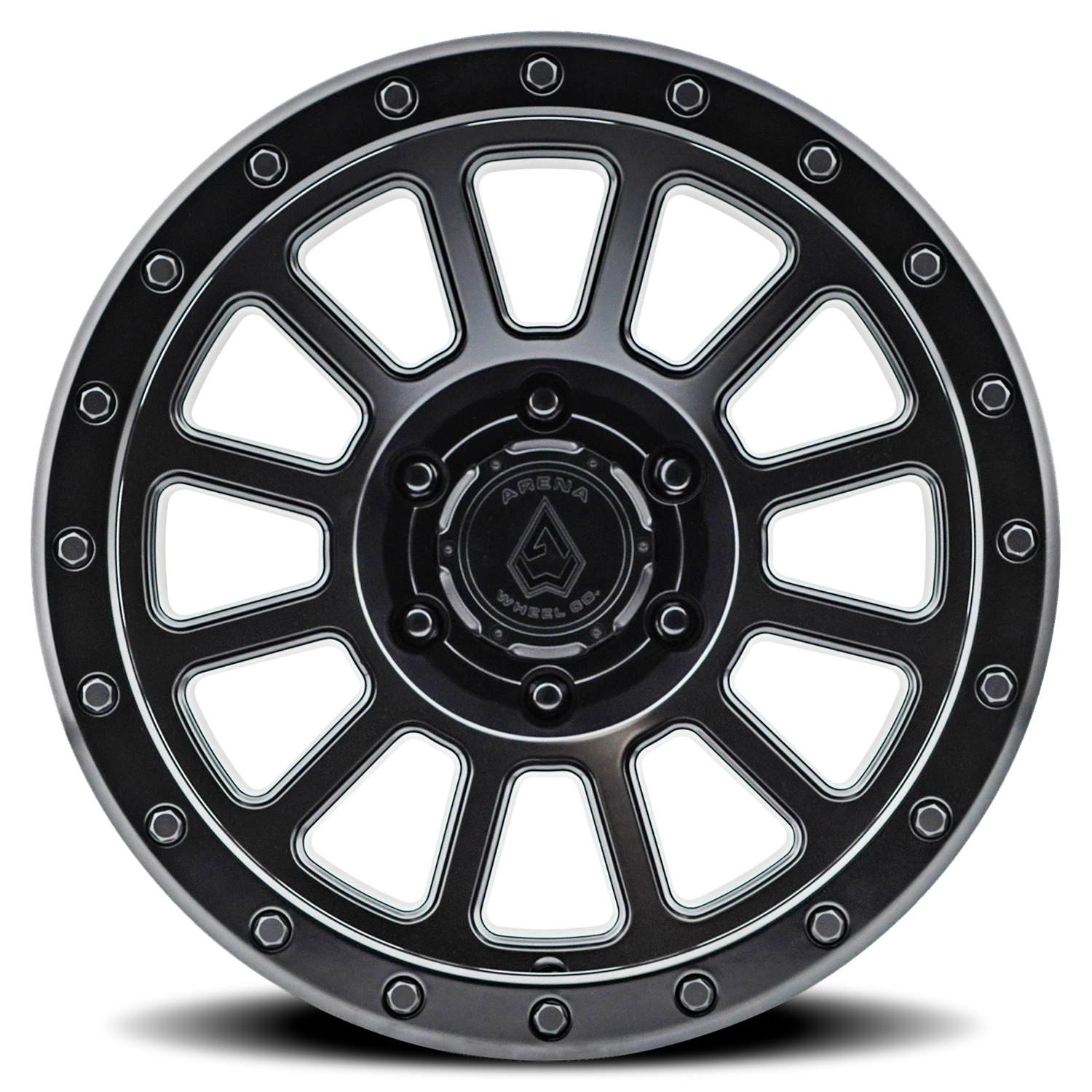 Arena Ammo 20x9" 6x135mm 87.12mm CB 0mm Satin Black