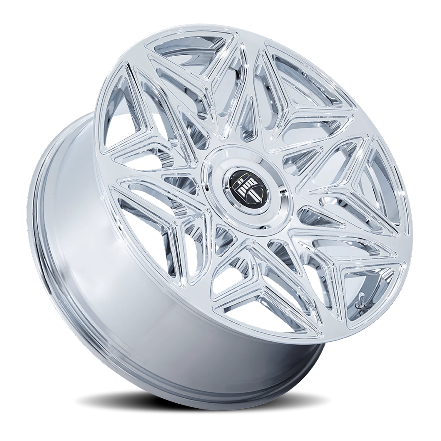 DUB Anomaly 24x10" 6x135mm 100.3mm CB +25mm Chrome