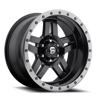 Fuel Anza 15x10" 5x114.3mm 72.6mm CB -43mm Matte Black