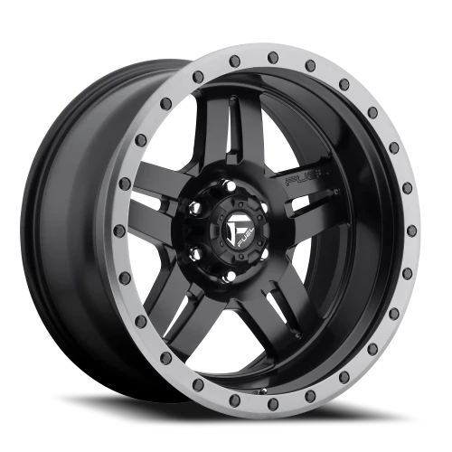 Fuel Anza 17x8.5" 6x139.7mm 108mm CB +6mm Matte Black