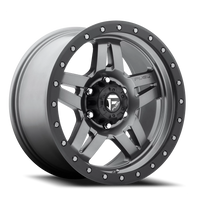 Fuel Anza 15x8" 5x114.3mm 72.6mm CB -18mm Matte Gunmetal