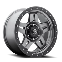 Fuel Anza 17x8.5" 6x139.7mm 78.1mm CB -6mm Matte Gunmetal