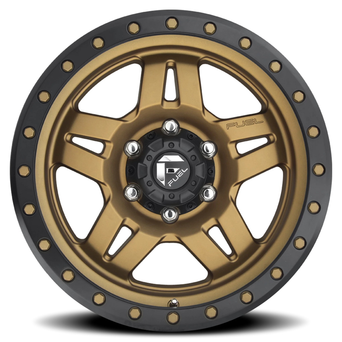 Fuel Anza 17x8.5 -6 5x127mm 78.1mm Bronze