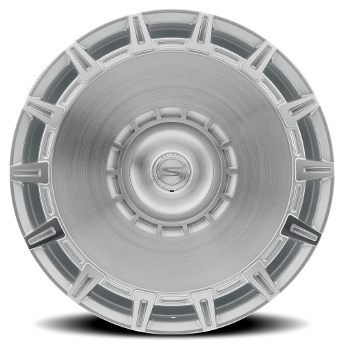 Select Precision Alloys Apollo 24x10" 8x165.1mm 117.09mm CB +20mm Gloss Silver Brushed