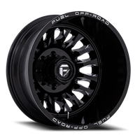 Fuel Arc Dually 20x8.25" 8x210mm 154.3mm CB -201mm Gloss Black Milled
