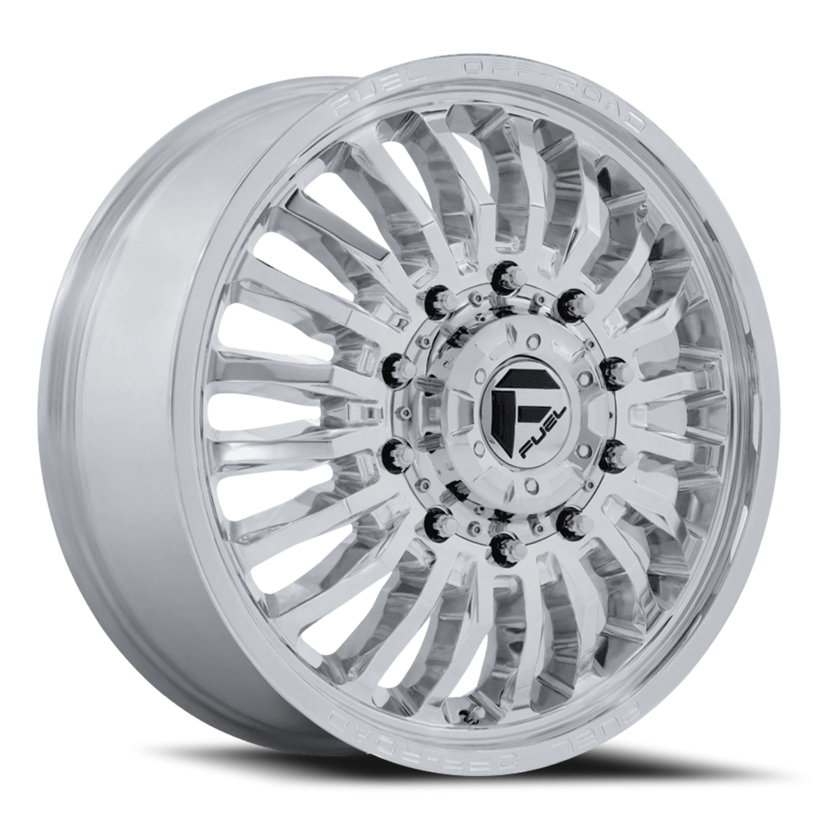 Fuel Arc Dually 20x8.25 +104 10x225mm 170.1mm Polished
