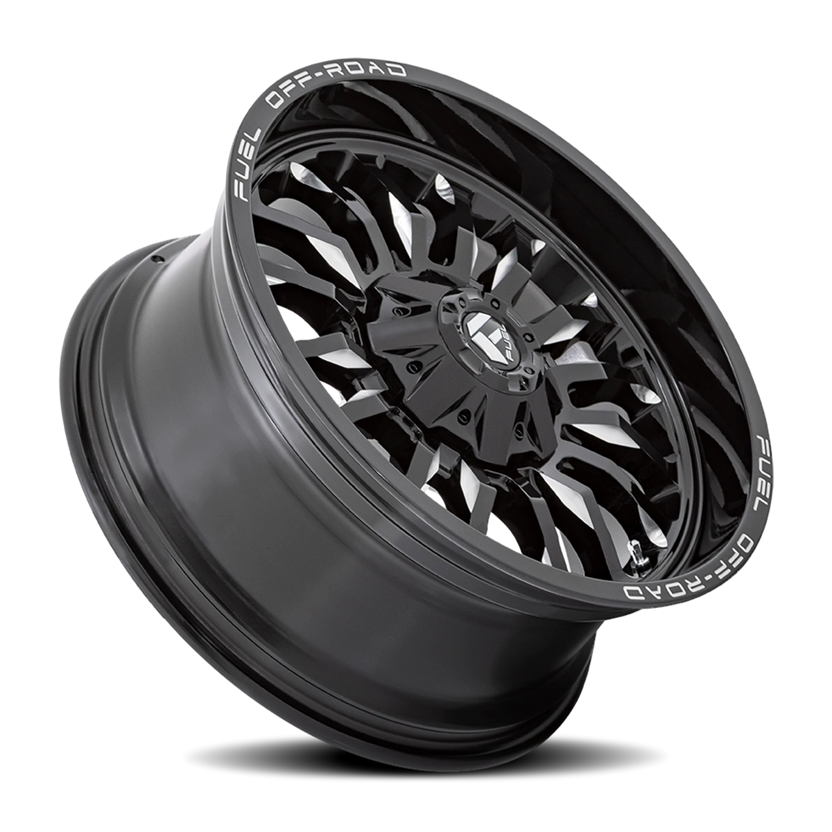Fuel Arc 20x9 +1 5x114.3mm 78.1mm Gloss Black Milled