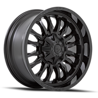 Fuel Arc 20x9" 5x139.7mm 110.1mm CB +1mm Matte Black Gloss Black Lip