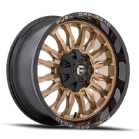 Fuel Arc 20x9" 6x135mm 106.1mm CB +1mm Platinum Bronze Black Lip