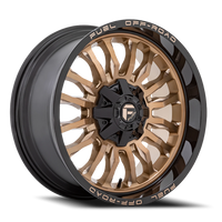 Fuel Arc 20x9 +1 6x114.3mm 78.1mm Platinum Bronze Black Lip