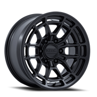 KMC Archer 17x8.5" 6x139.7mm 106.1mm CB +25mm Matte Black