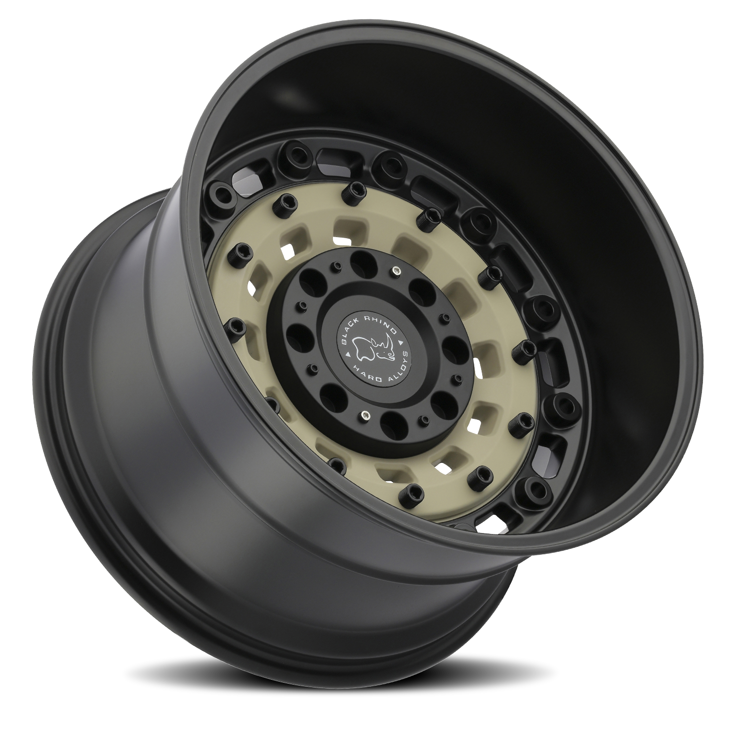 Black Rhino Arsenal 20x12" 5x127mm 78.1mm CB -44mm Matte Sand On Black