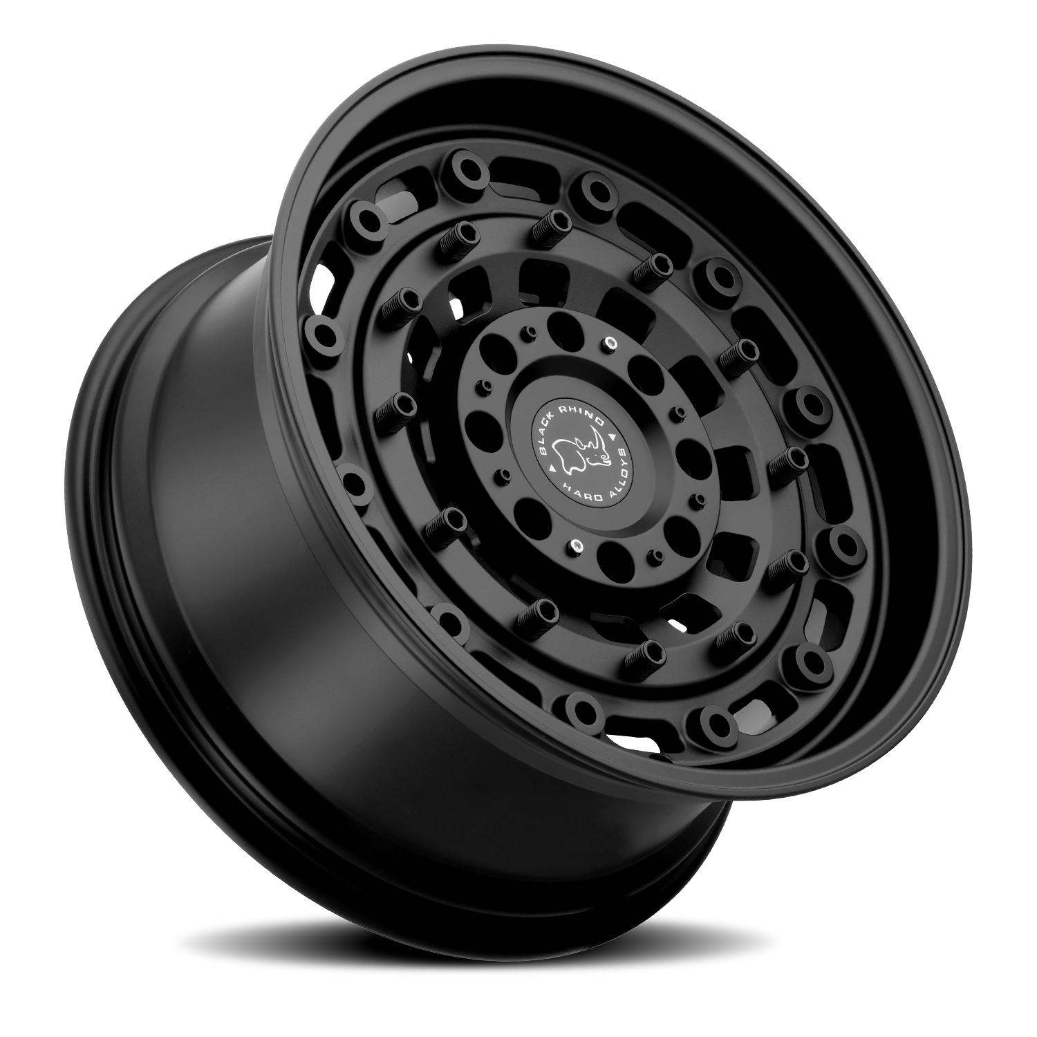 Black Rhino Arsenal 17x8" 5x127mm 71.6mm CB +30mm Matte Black Textured