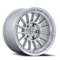 Fuel Ascend 20x9 +1 6x139.7mm 106.1mm Gloss Silver Machined Face