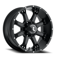 Raceline Assault 18x9" 8x165.1mm 125.2mm CB +18mm Satin Black