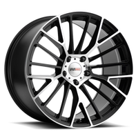 Cray Astoria 19x9.5" 5x120.65mm 70.3mm CB +56mm Gloss Black Mirror Cut Face