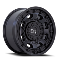 Black Rhino Atlas 16x8" 5x160mm 65.07mm CB +38mm Matte Black