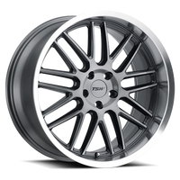 TSW Avalon 19x11" 5x120mm 76.1mm CB +38mm Gunmetal Brushed Gunmetal-Machined Lip