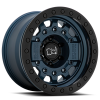 Black Rhino Avenger Beadlock 17x8.5" 6x139.7mm 112.1mm CB -30mm Navy Blue Black Hardware