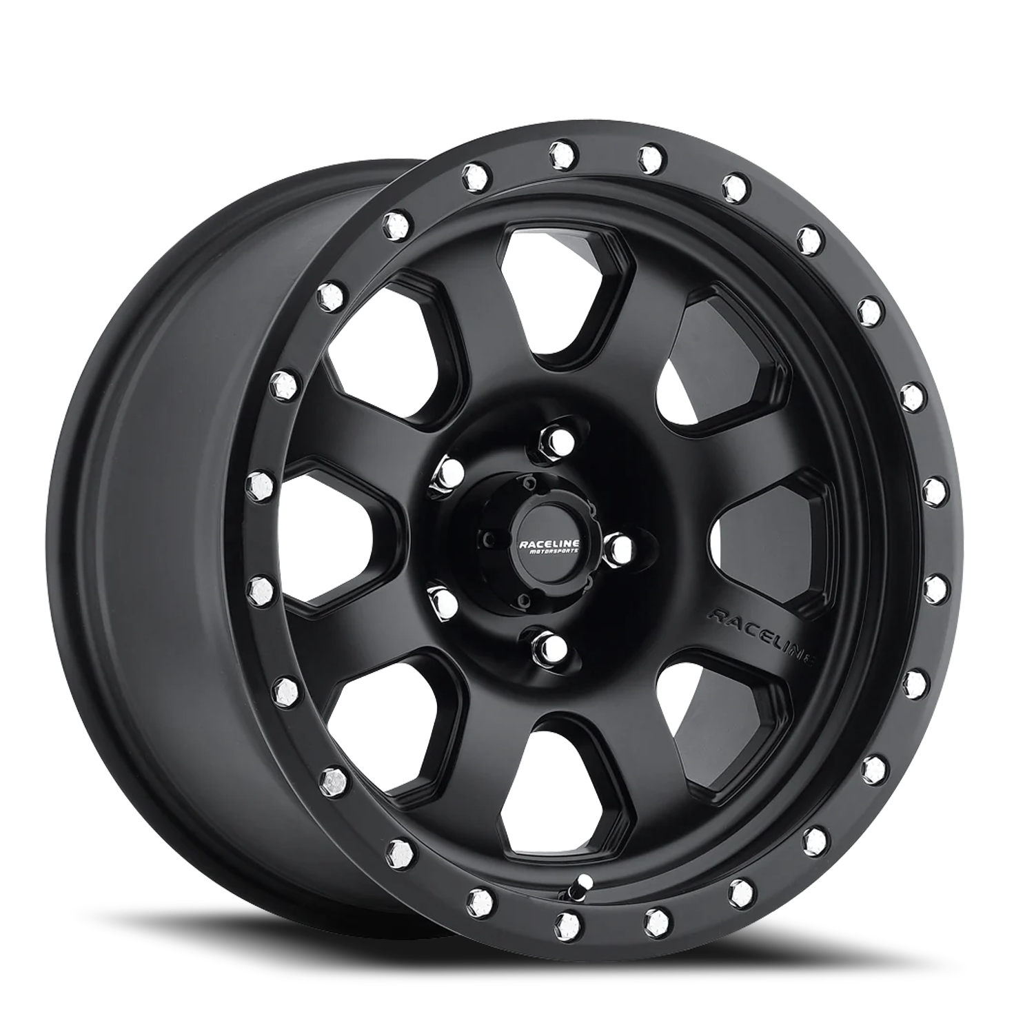 Raceline Avenger 929B 17x9 +20 6x139.7mm 107.95mm Satin Black