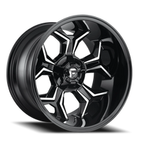 Fuel Avenger 20x9 +20 5x139.7mm 110.3mm Gloss Black Machined