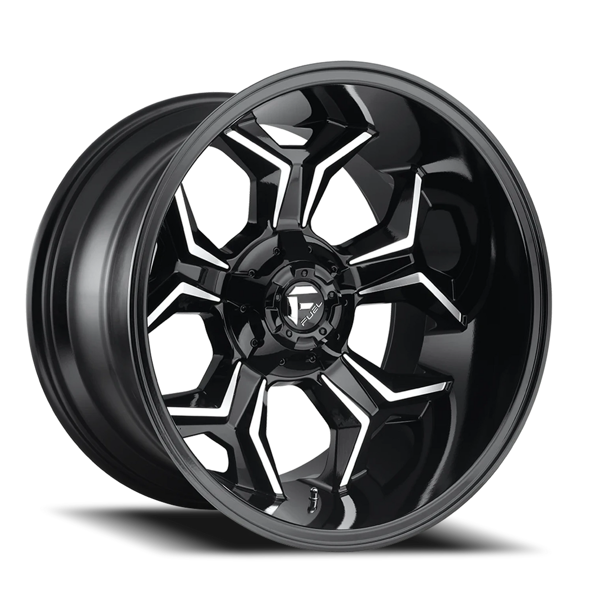 Fuel Avenger 20x10 -18 6x135mm 106.3mm Gloss Black Machined