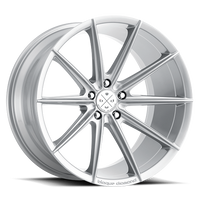 Blaque Diamond BD-11 24x10" 5x120mm 72.56mm CB +30mm Gloss Silver