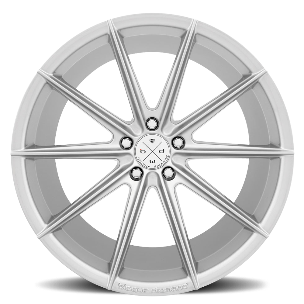Blaque Diamond BD-11 19x9.5" 5x120mm 72.56mm CB +42mm Gloss Silver