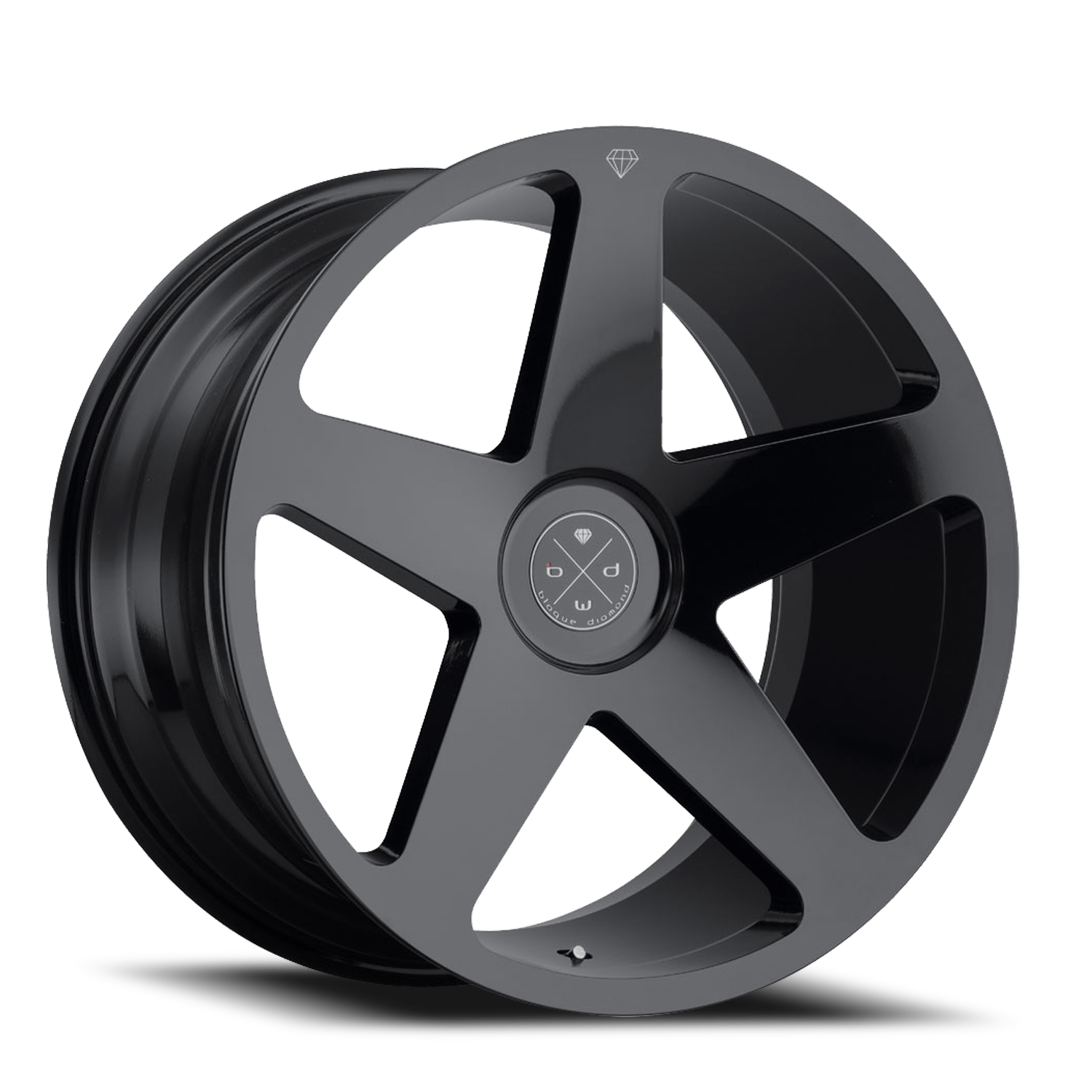 Blaque Diamond BD-15 20x10" 5x114.3mm 70.5mm CB +40mm Gloss Black
