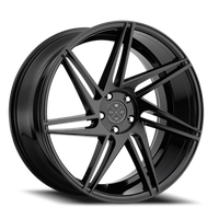 Blaque Diamond BD-1 22x10.5" 5x115mm 71.5mm CB +20mm Gloss Black