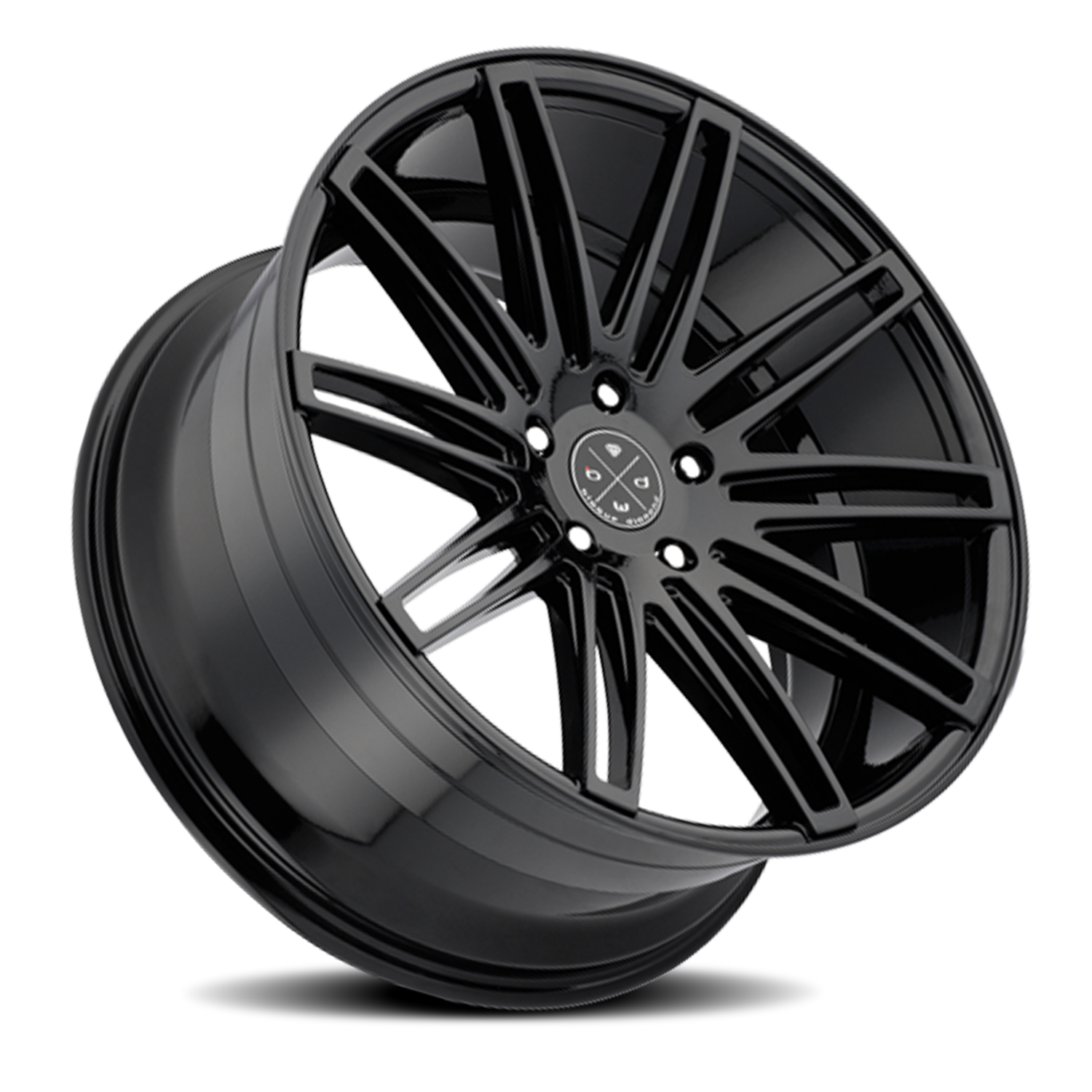 Blaque Diamond BD-2 20x9" 5x112mm 66.6mm CB +32mm Gloss Black