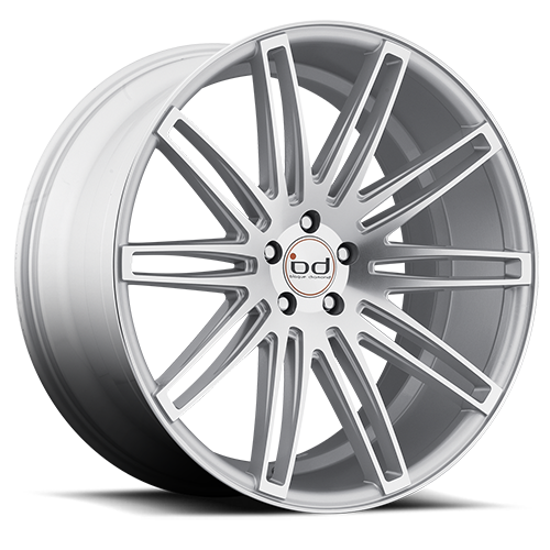 Blaque Diamond BD-2 20x9" 5x114.3mm 70.5mm CB +35mm Polished Silver
