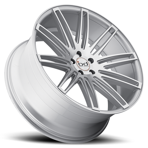 Blaque Diamond BD-2 20x9" 5x114.3mm 70.5mm CB +35mm Polished Silver