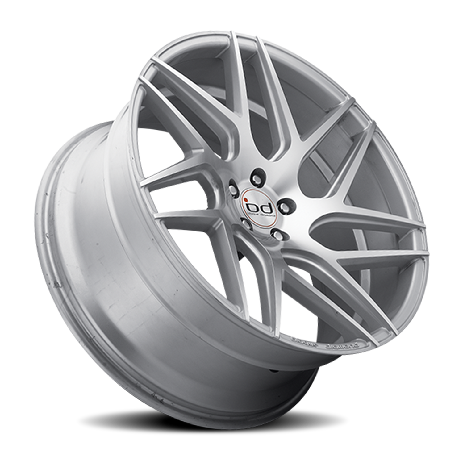 Blaque Diamond BD-3 20x10.5" 5x114.3mm 70.5mm CB +42mm Polished Silver