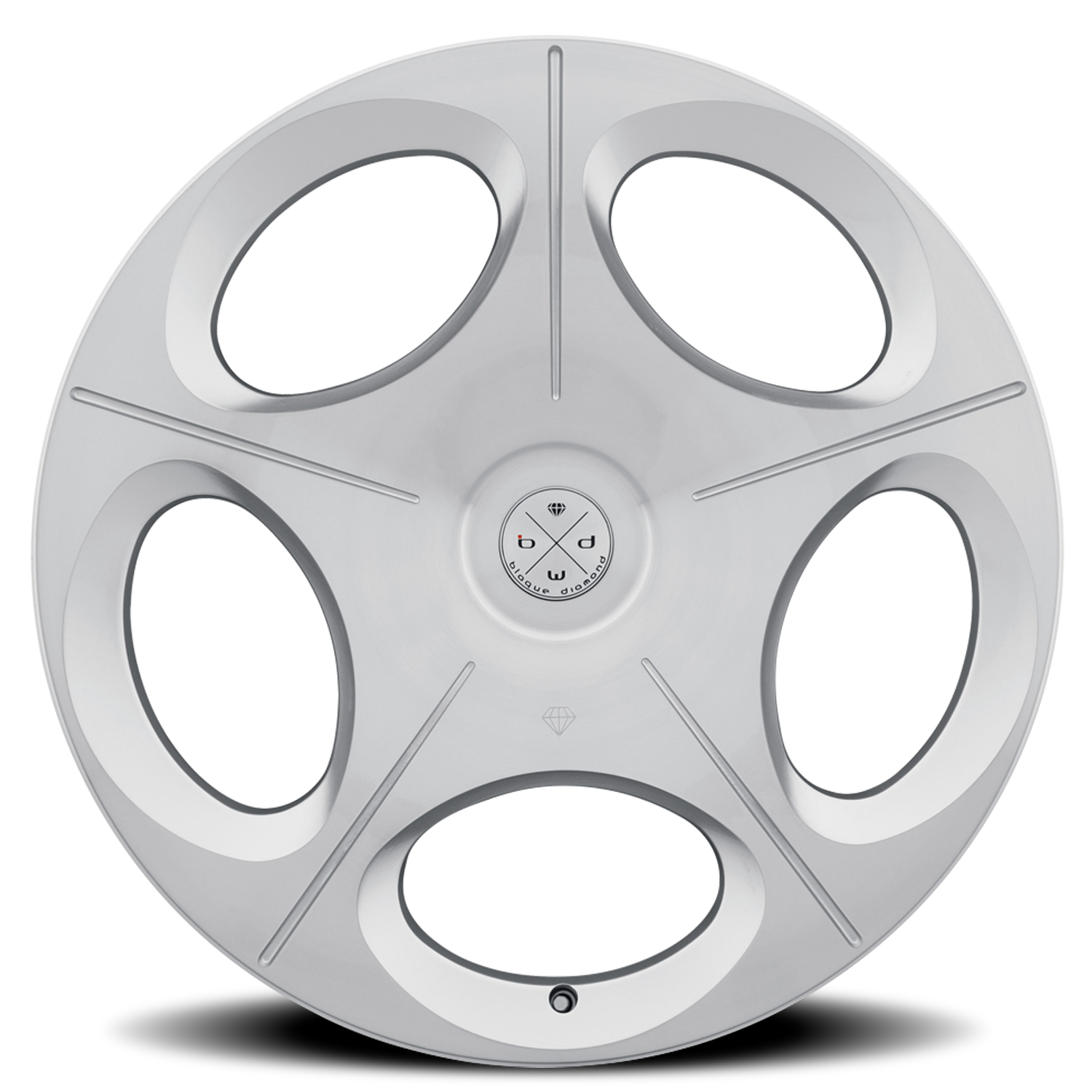 Blaque Diamond BD-77 20x10" 5x112mm 66.6mm CB +40mm Silver Machined Face