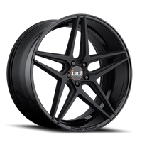 Blaque Diamond BD-8 20x10.5" 5x114.3mm 70.5mm CB +40mm Matte Black Gloss Black