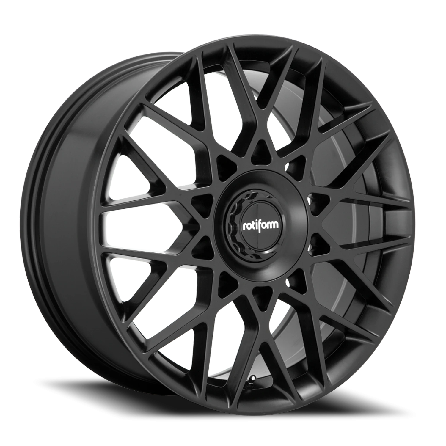 Rotiform BLQ-C 19x8.5" 5x112mm 66.5mm CB +45mm Satin Black