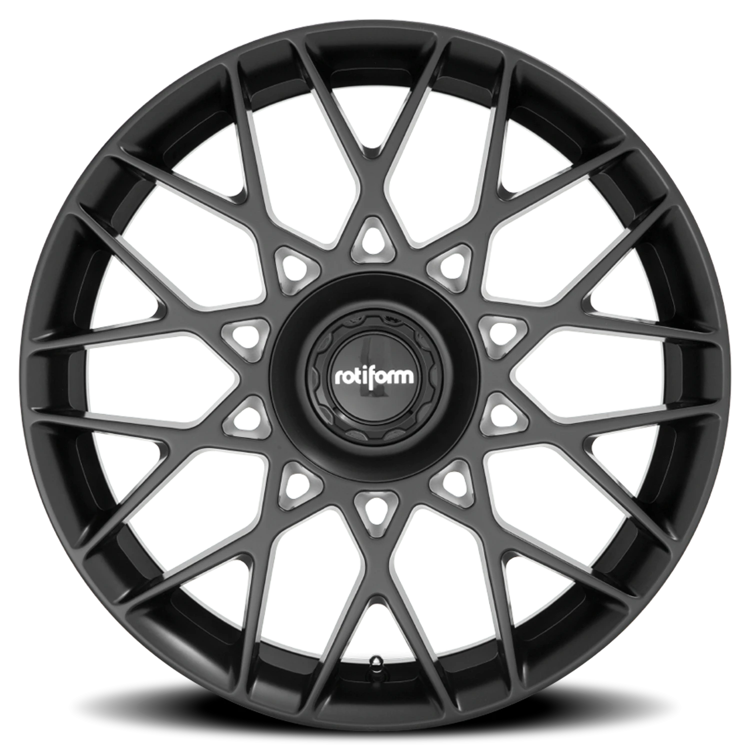 Rotiform BLQ-C 19x8.5" 5x108mm 72.56mm CB +35mm Satin Black