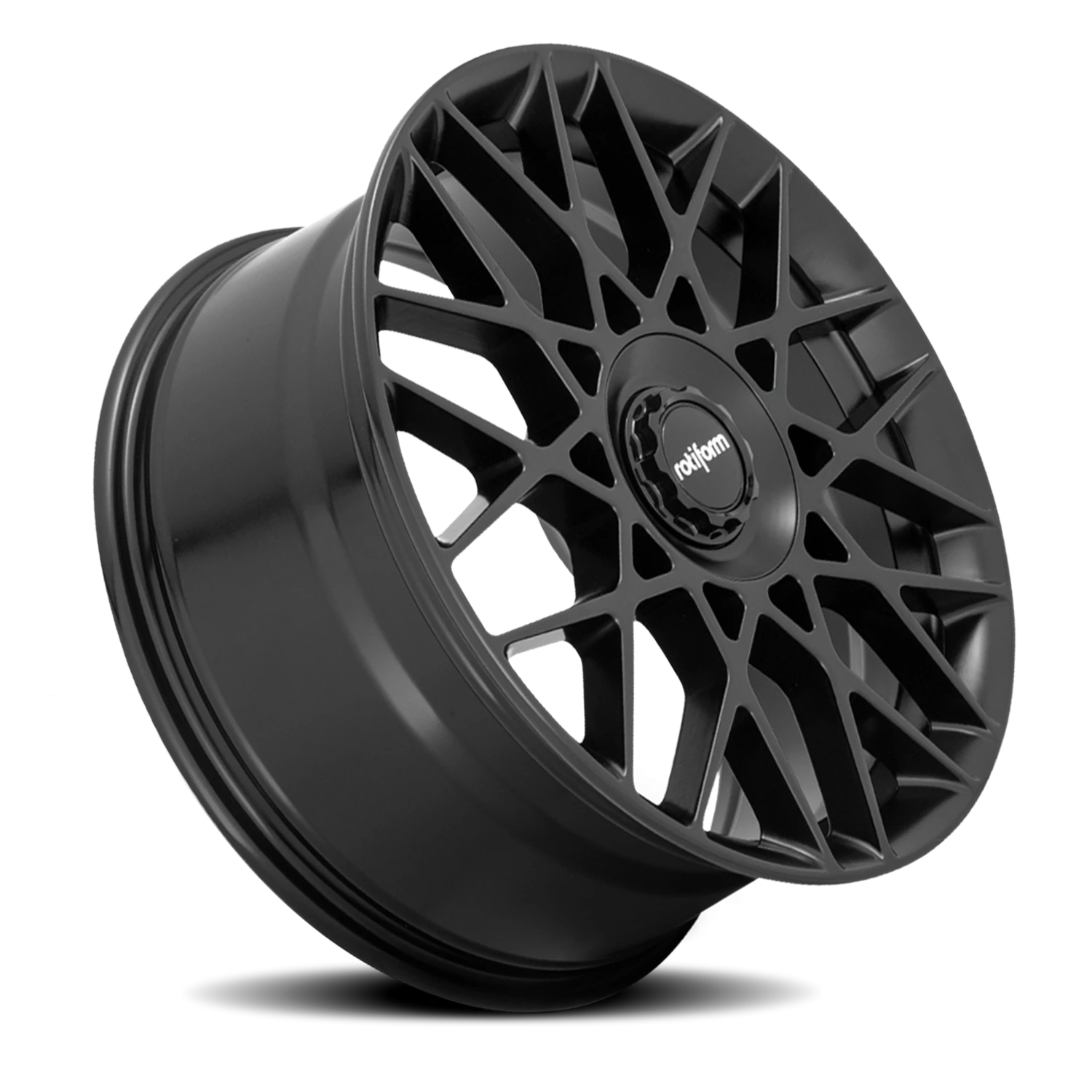 Rotiform BLQ 19x8.5" 5x112mm 66.5mm CB +45mm Matte Black