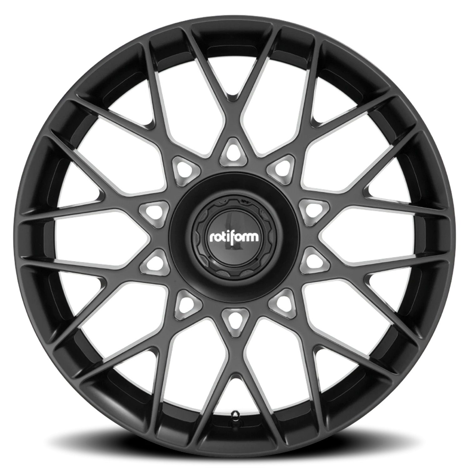 Rotiform BLQ 19x8.5" 5x112mm 66.5mm CB +45mm Matte Black