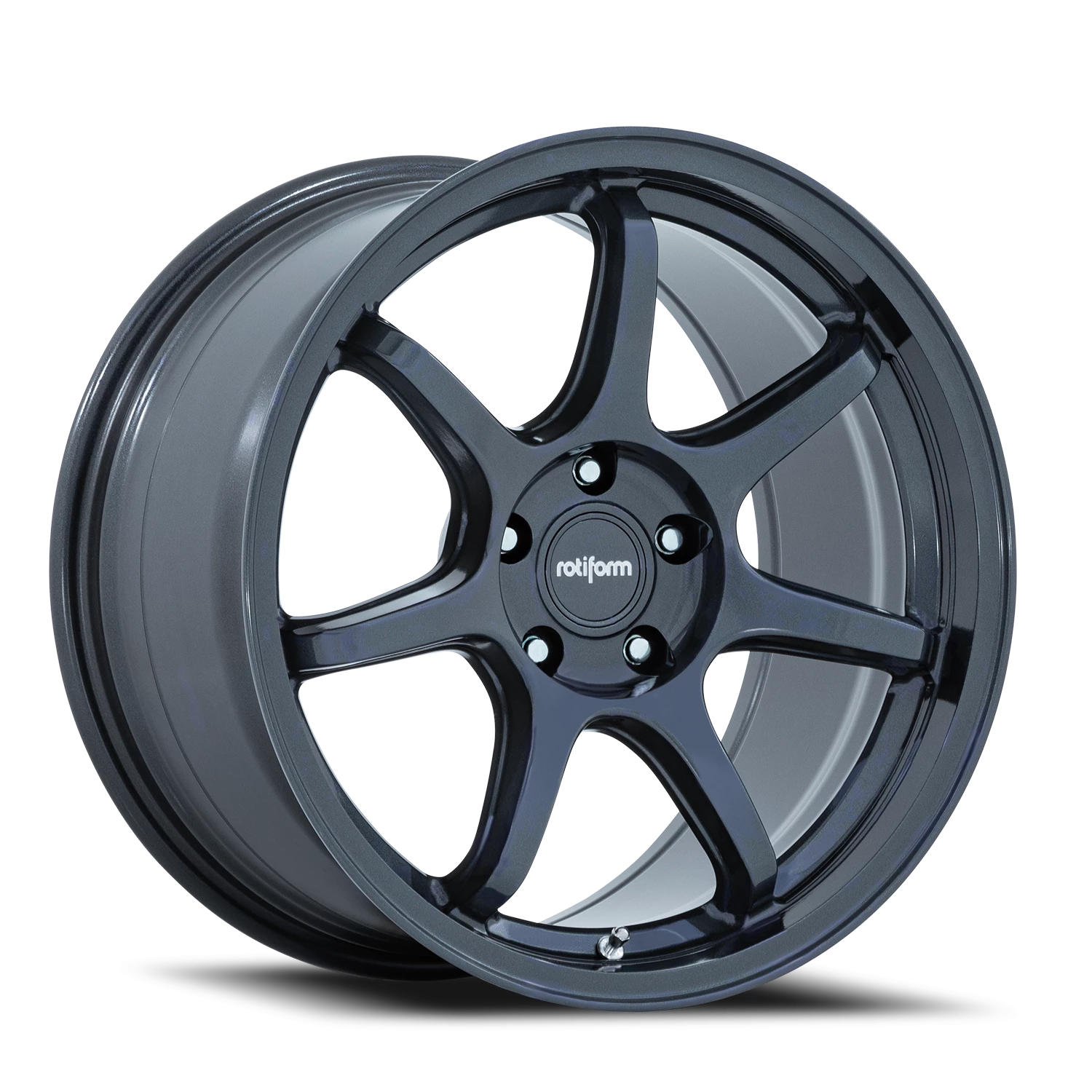 Rotiform BPU 19x9.5" 5x112mm 66.56mm CB +30mm Gloss Blue Gray