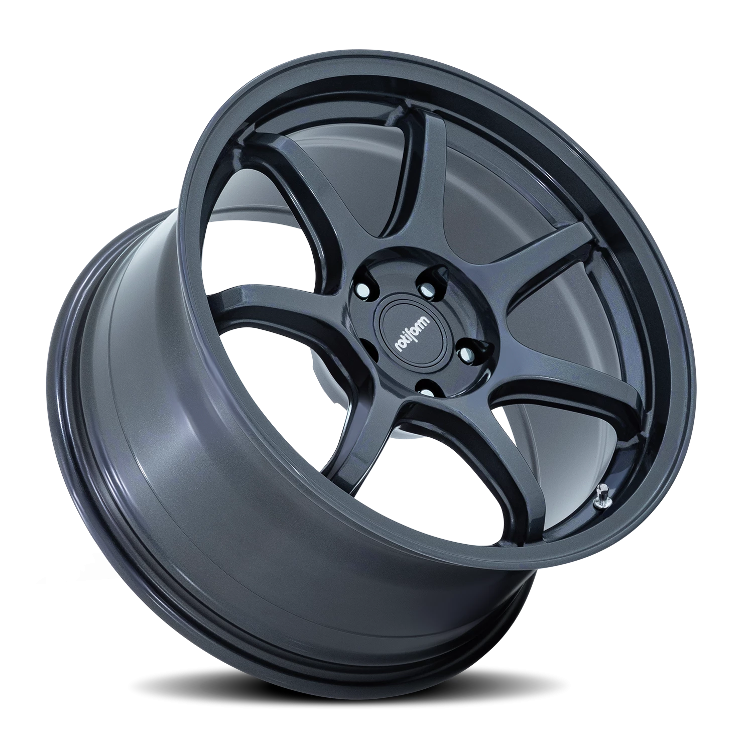 Rotiform BPU 19x9.5" 5x112mm 66.56mm CB +30mm Gloss Blue Gray