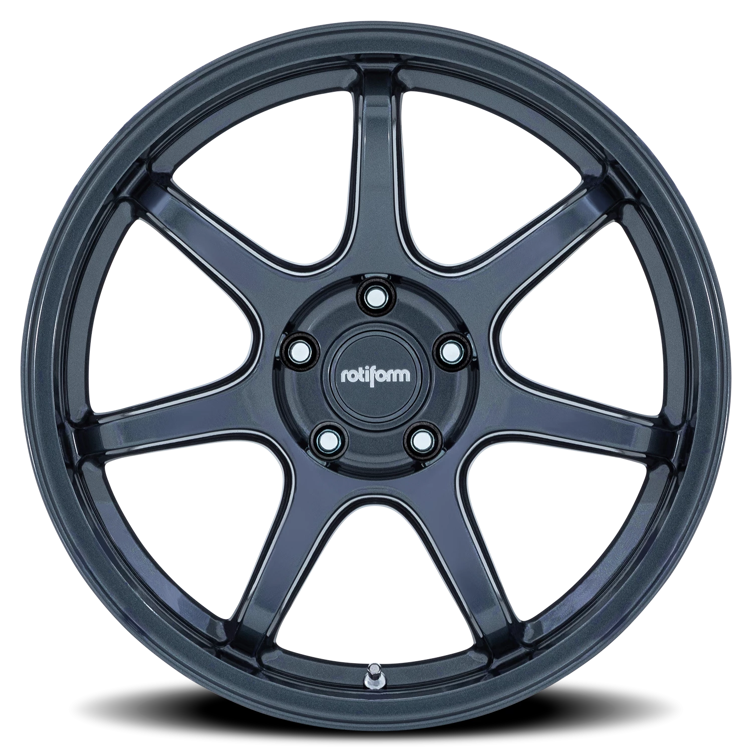 Rotiform BPU 19x9.5" 5x112mm 66.56mm CB +30mm Gloss Blue Gray